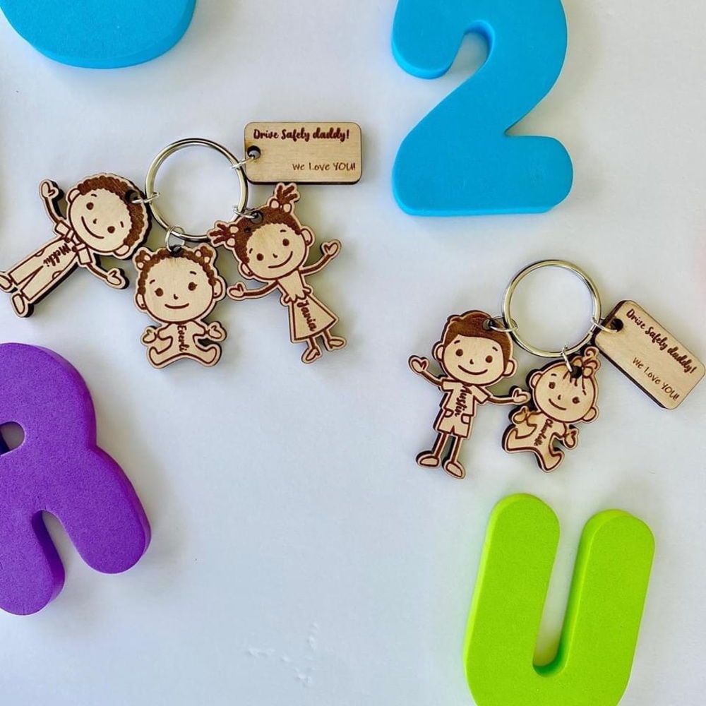 Father’s Day key chains custom